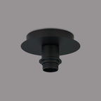 Carrie 15cm 1 Light Round E27 Universal Ceiling Light (FRAME ONLY), Suitable For A Vast Selection Of Shades