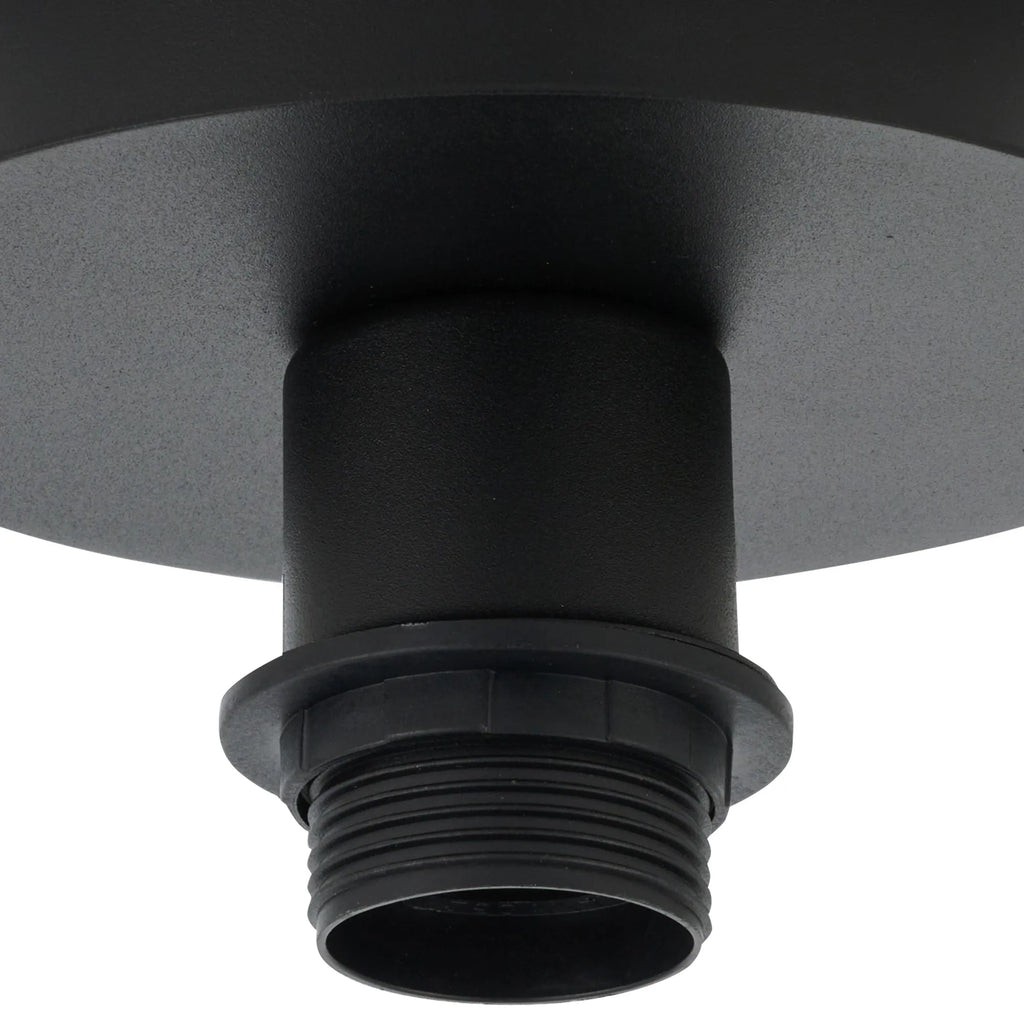 Carrie 15cm 1 Light Round E27 Universal Ceiling Light (FRAME ONLY), Suitable For A Vast Selection Of Shades