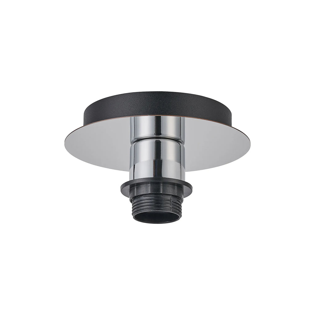 Carrie 1 Light E27 Universal Flush Ceiling Fitting, Suitable For A Vast Selection Of Shades