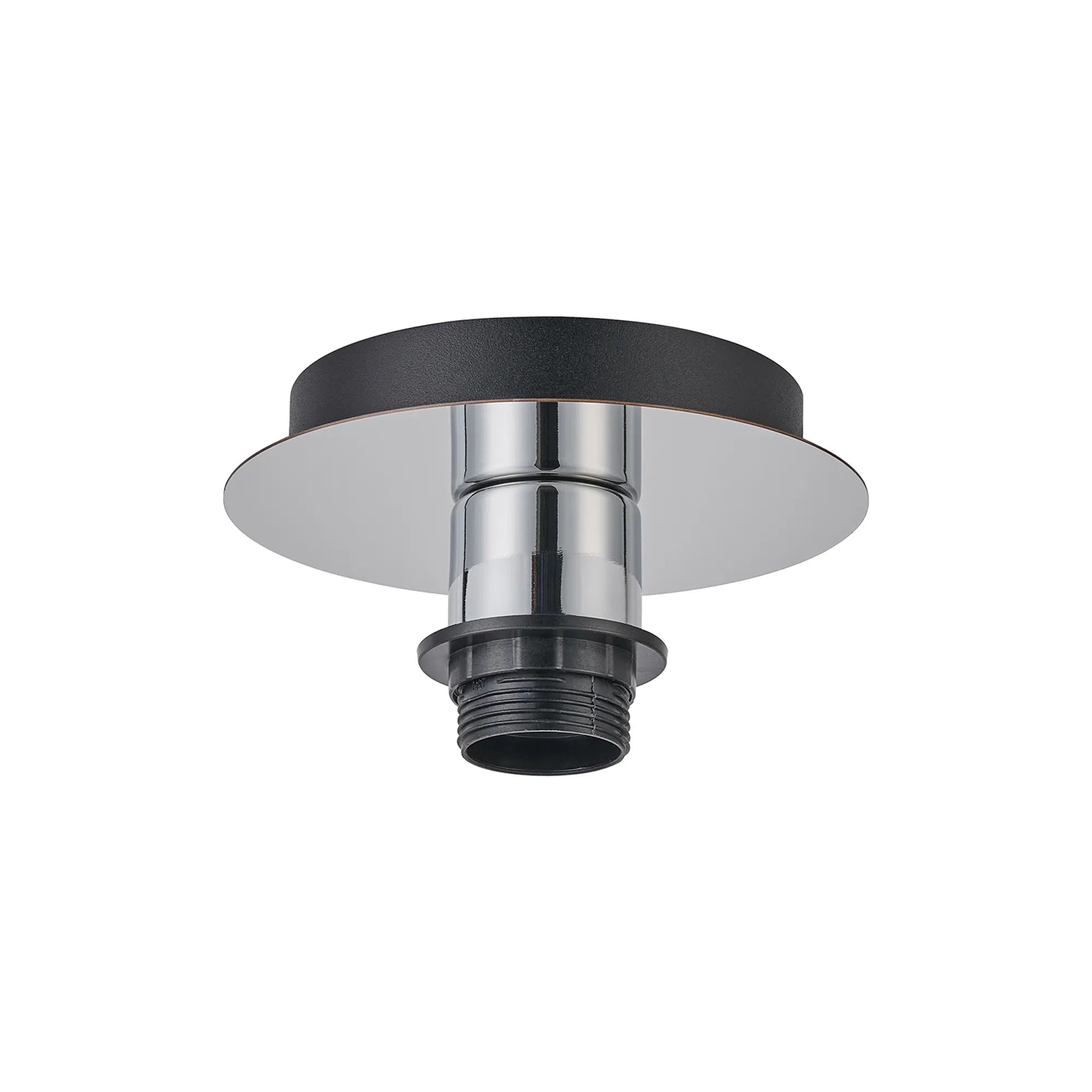 Carrie 1 Light E27 Universal Flush Ceiling Fitting, Suitable For A Vast Selection Of Shades