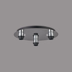 Carrie 40cm 3 Light Round E27 Universal Ceiling (FRAME ONLY), Suitable For A Vast Selection Of Shades