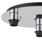 Carrie 40cm 3 Light Round E27 Universal Ceiling (FRAME ONLY), Suitable For A Vast Selection Of Shades
