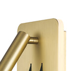 Mantra - Cayman Square Wall Readling Light - Luminosity Designs Ltd