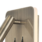 Mantra - Cayman Square Wall Readling Light - Luminosity Designs Ltd