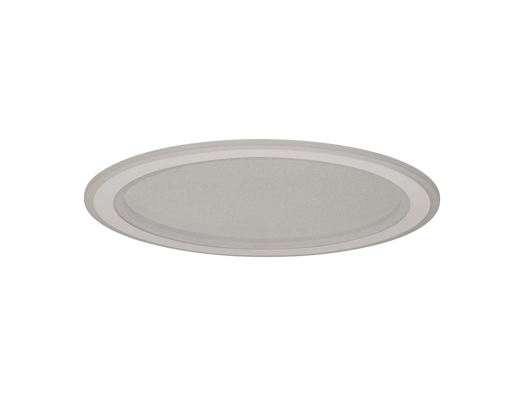 Luminosity Designs Ltd - Celeste 47cm Pendant/Flush Ceiling, 1 x 40W LED, Remote Control Tuneable White 3000K - 6000K, CCT Switchable, 2300lm, White/Grey, 3yrs Warranty - Luminosity Designs Ltd