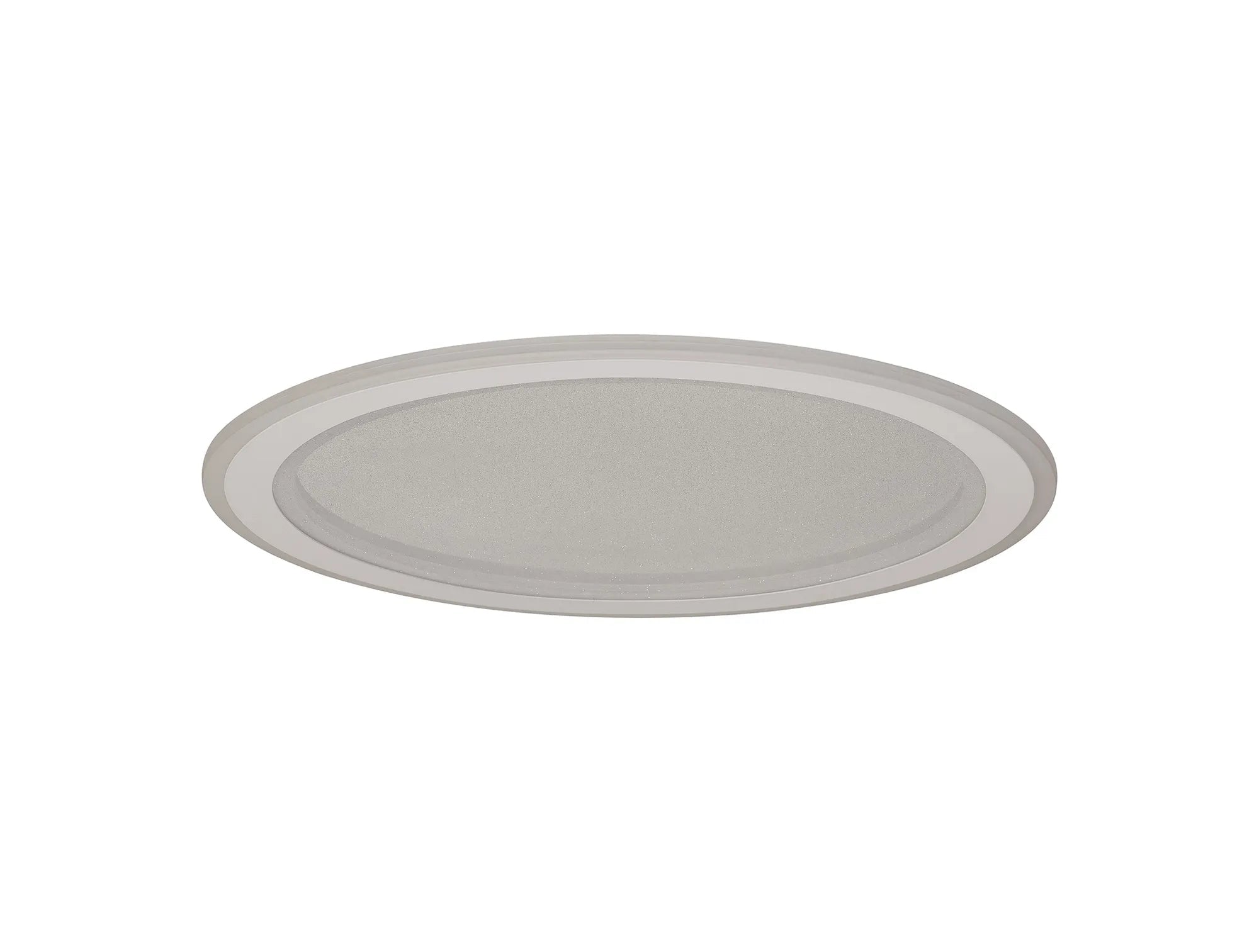 Luminosity Designs Ltd - Celeste 47cm Pendant/Flush Ceiling, 1 x 40W LED, Remote Control Tuneable White 3000K - 6000K, CCT Switchable, 2300lm, White/Grey, 3yrs Warranty - Luminosity Designs Ltd