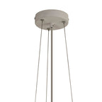 Luminosity Designs Ltd - Celeste 47cm Pendant/Flush Ceiling, 1 x 40W LED, Remote Control Tuneable White 3000K - 6000K, CCT Switchable, 2300lm, White/Grey, 3yrs Warranty - Luminosity Designs Ltd