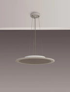 Luminosity Designs Ltd - Celeste 47cm Pendant/Flush Ceiling, 1 x 40W LED, Remote Control Tuneable White 3000K - 6000K, CCT Switchable, 2300lm, White/Grey, 3yrs Warranty - Luminosity Designs Ltd