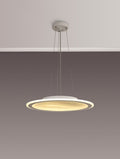 Luminosity Designs Ltd - Celeste 47cm Pendant/Flush Ceiling, 1 x 40W LED, Remote Control Tuneable White 3000K - 6000K, CCT Switchable, 2300lm, White/Grey, 3yrs Warranty - Luminosity Designs Ltd