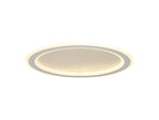 Luminosity Designs Ltd - Celeste 47cm Pendant/Flush Ceiling, 1 x 40W LED, Remote Control Tuneable White 3000K - 6000K, CCT Switchable, 2300lm, White/Grey, 3yrs Warranty - Luminosity Designs Ltd
