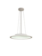 Luminosity Designs Ltd - Celeste 47cm Pendant/Flush Ceiling, 1 x 40W LED, Remote Control Tuneable White 3000K - 6000K, CCT Switchable, 2300lm, White/Grey, 3yrs Warranty - Luminosity Designs Ltd