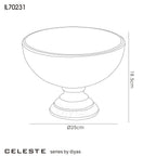 Diyas Home - Celeste Mosaic Bowl - Luminosity Designs Ltd