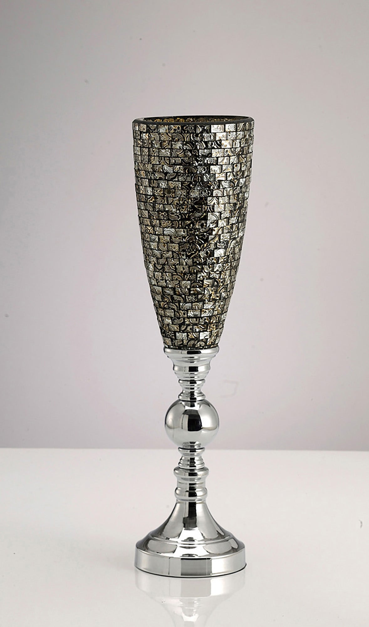 Diyas Home - Celeste Mosaic Goblet Vase - Small - Luminosity Designs Ltd