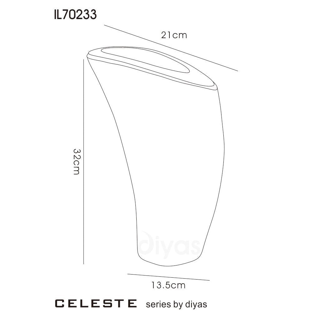 Diyas Home - Celeste Mosaic Vase - Large - Luminosity Designs Ltd