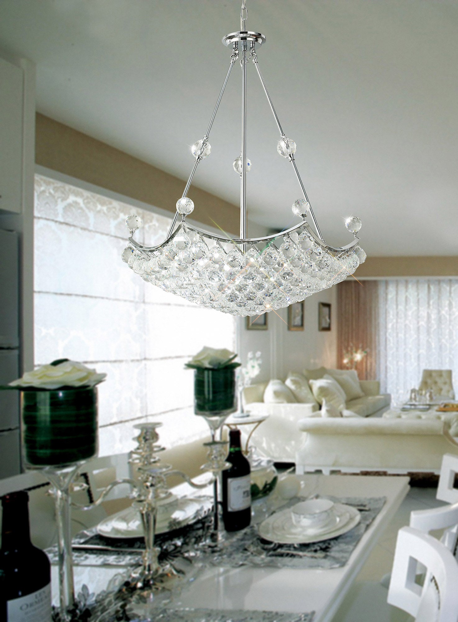 Diyas - Cesto Chandelier - Luminosity Designs Ltd