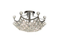 Diyas - Cesto Semi Flush Ceiling Light - Luminosity Designs Ltd