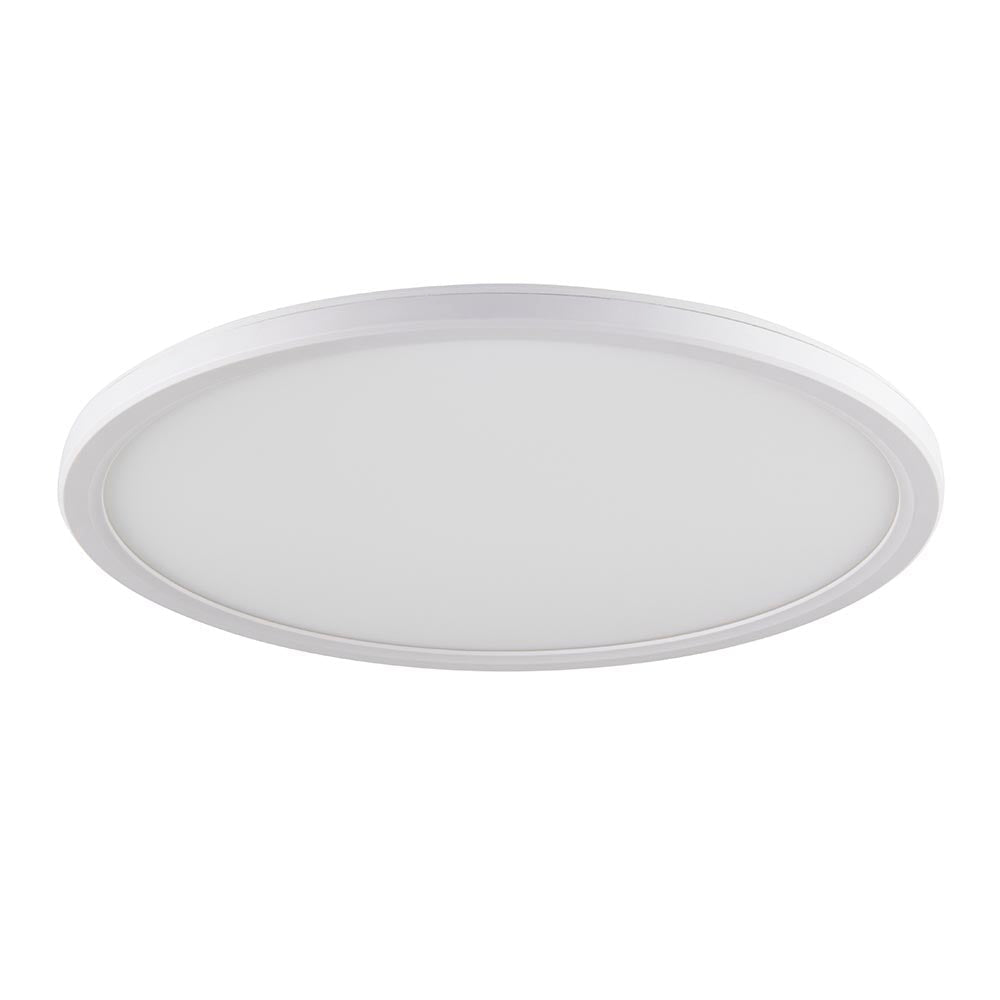 Saxby - Ceto Slimline Bulkhead 12W CCT Circular Flush Fitting - IP54 Rated - Luminosity Designs Ltd