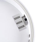 Saxby - Ceto Slimline Bulkhead 12W CCT Circular Flush Fitting - IP54 Rated - Luminosity Designs Ltd