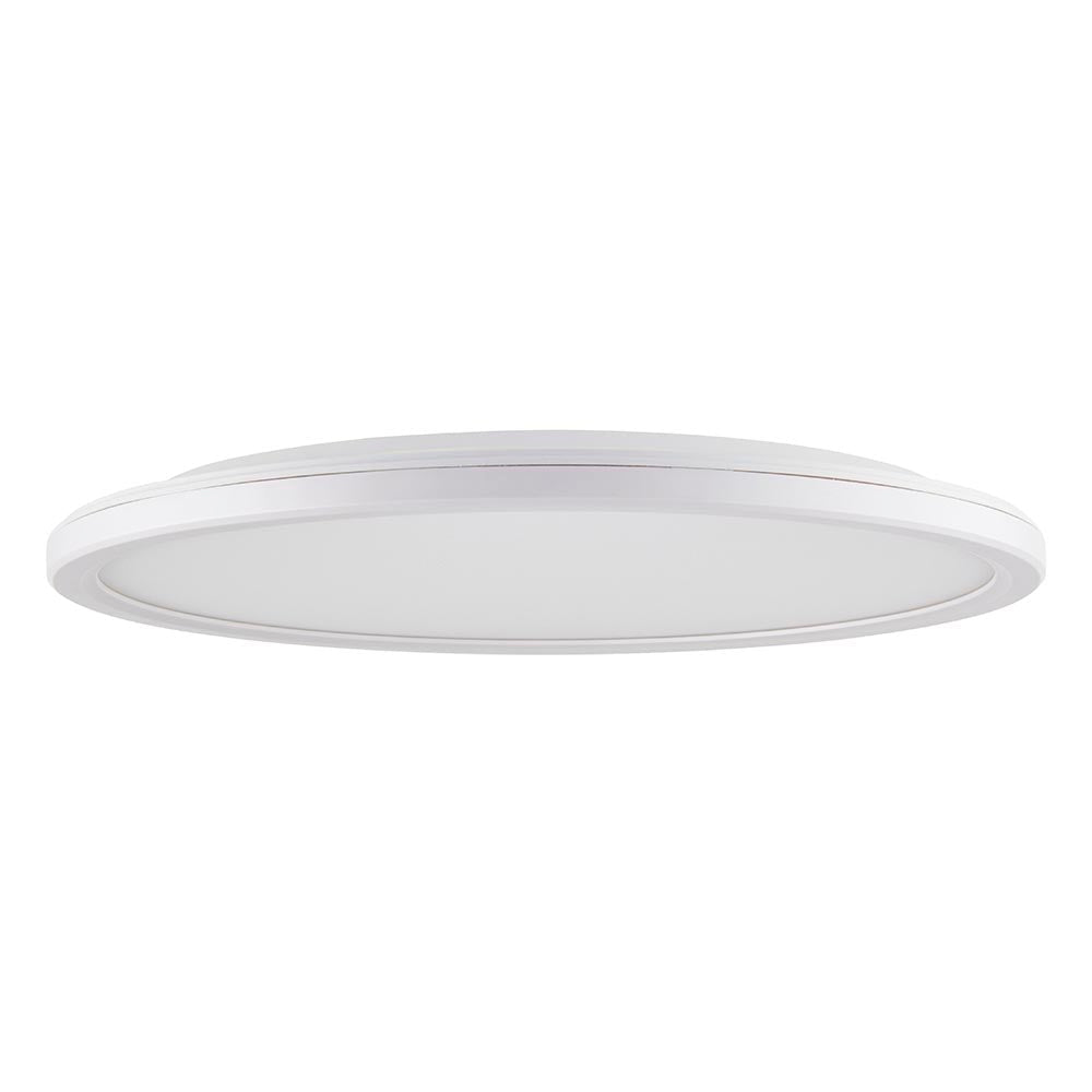 Saxby - Ceto Slimline Bulkhead 12W CCT Circular Flush Fitting - IP54 Rated - Luminosity Designs Ltd
