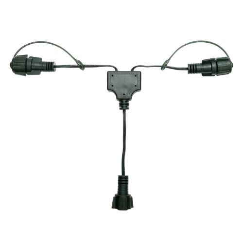 Connectable Outdoor Lighting Y Junction