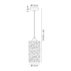 Deco - Charon Single Pendant - Luminosity Designs Ltd