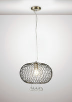 Diyas - Chelsie Large Pendant - Luminosity Designs Ltd