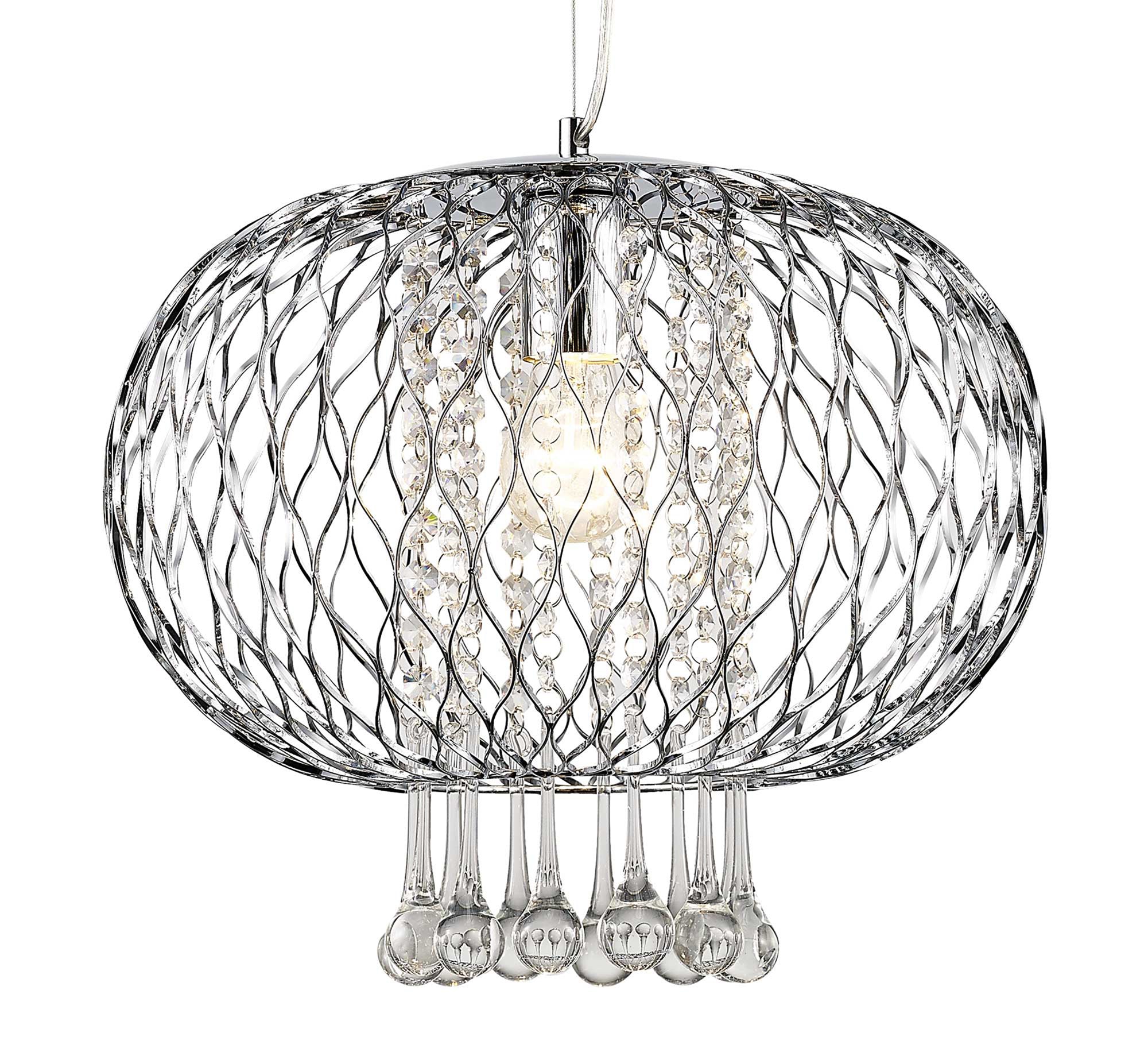Diyas - Chelsie Large Pendant - Luminosity Designs Ltd
