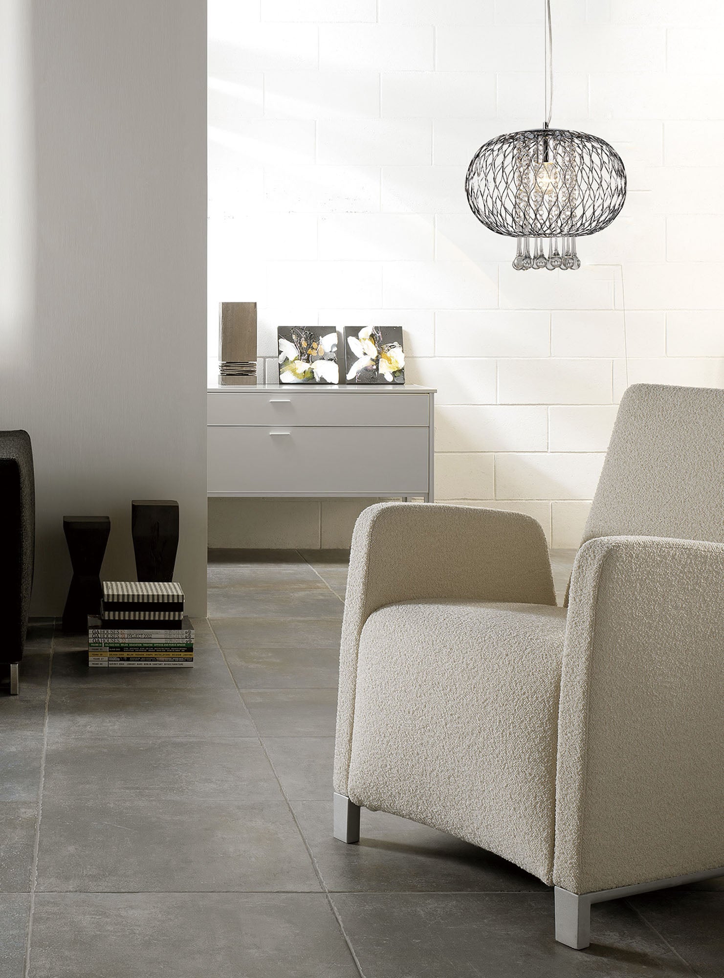 Diyas - Chelsie Large Pendant - Luminosity Designs Ltd