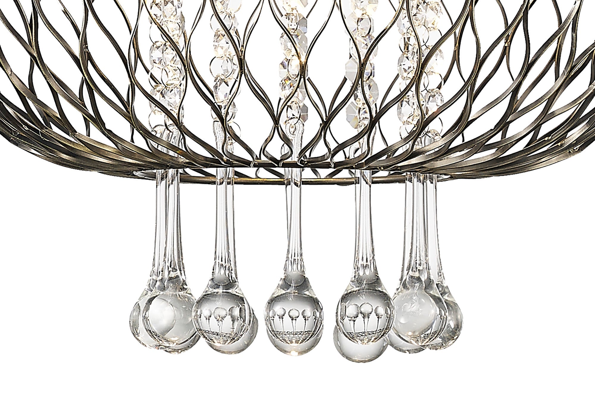 Diyas - Chelsie Large Pendant - Luminosity Designs Ltd