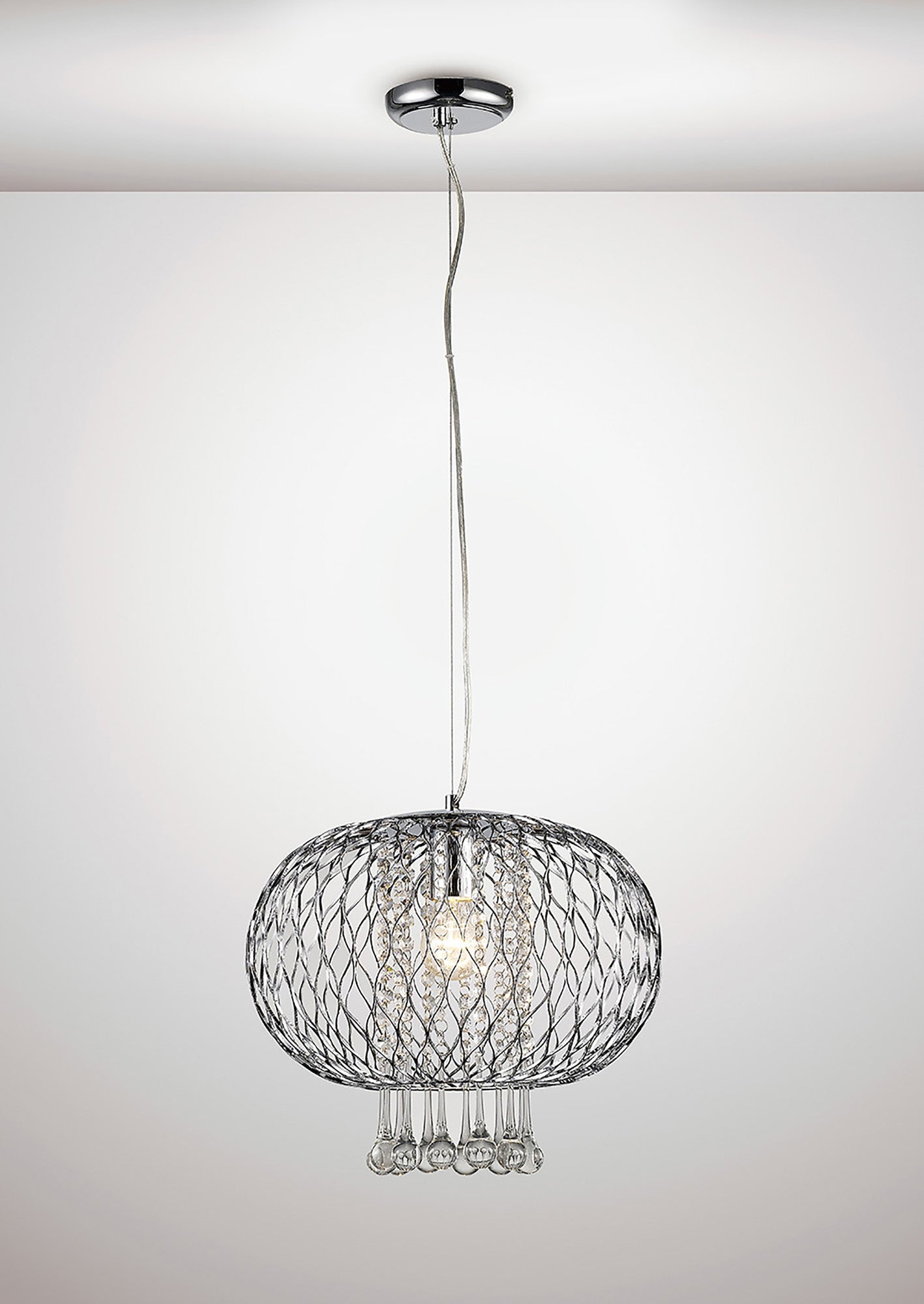 Diyas - Chelsie Large Pendant - Luminosity Designs Ltd