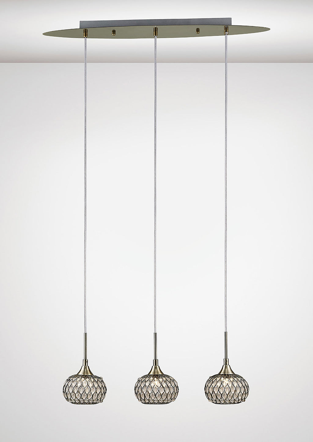 Diyas - Chelsie Linear Bar Pendant - Luminosity Designs Ltd