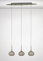 Diyas - Chelsie Linear Bar Pendant - Luminosity Designs Ltd