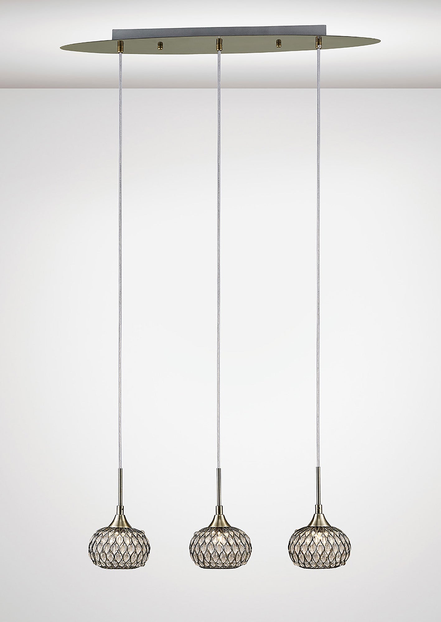 Diyas - Chelsie Linear Bar Pendant - Luminosity Designs Ltd