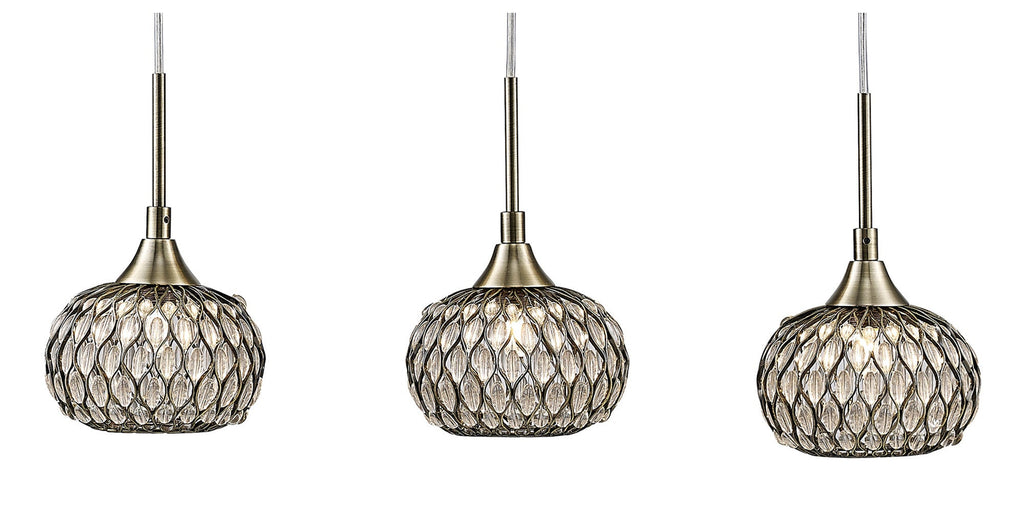 Diyas - Chelsie Linear Bar Pendant - Luminosity Designs Ltd