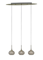 Diyas - Chelsie Linear Bar Pendant - Luminosity Designs Ltd