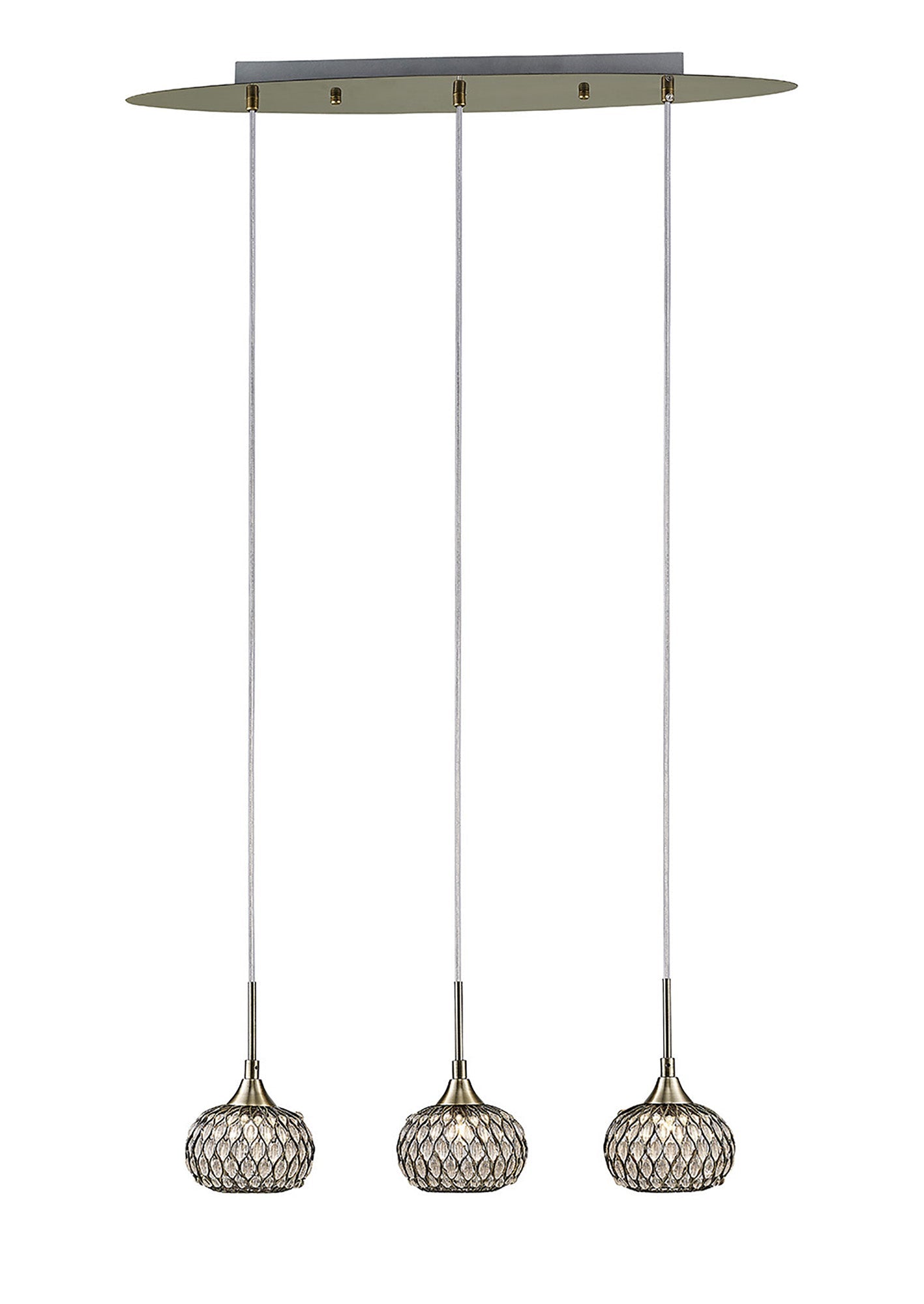 Diyas - Chelsie Linear Bar Pendant - Luminosity Designs Ltd