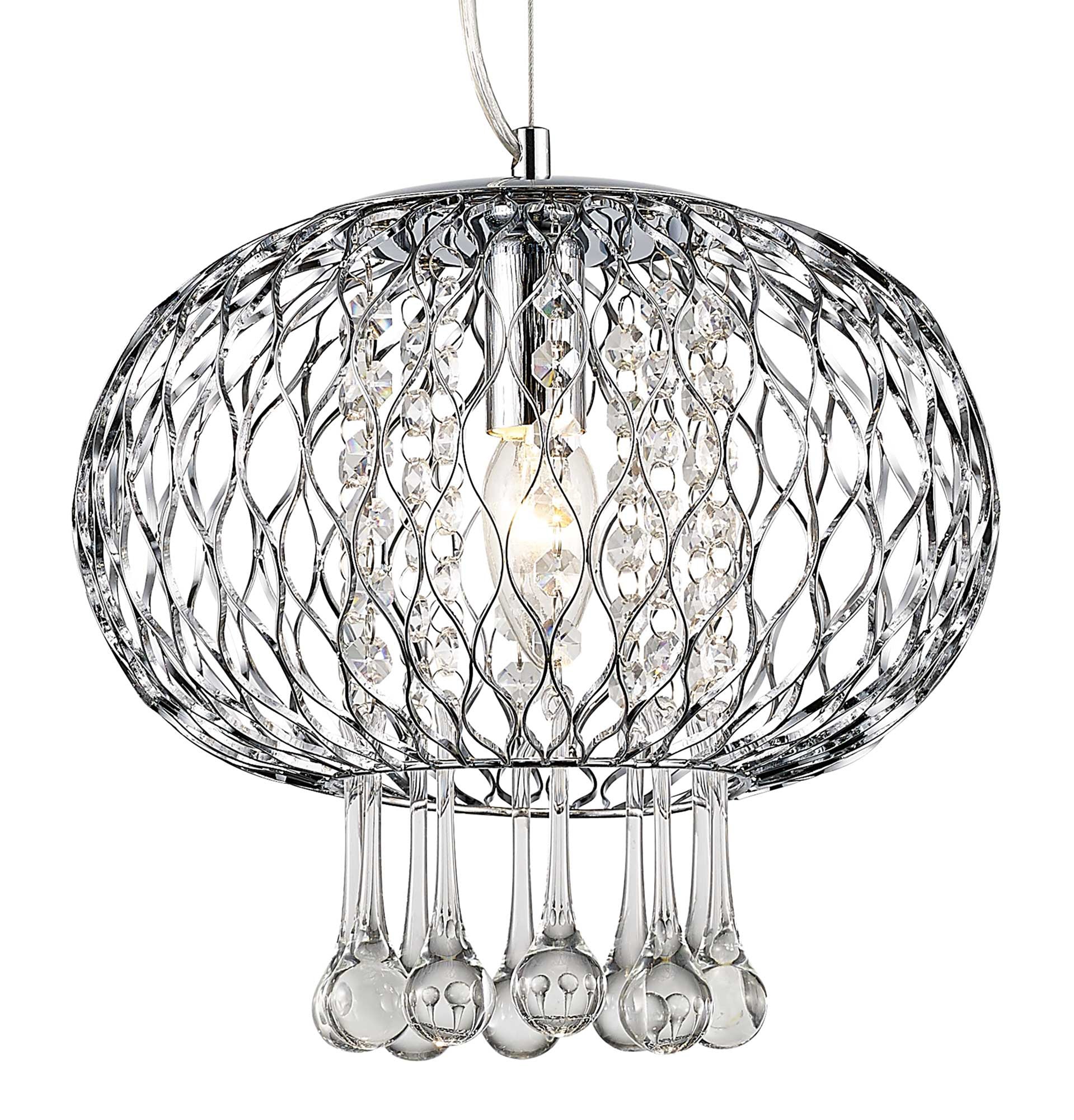 Diyas - Chelsie Medium Pendant - Luminosity Designs Ltd