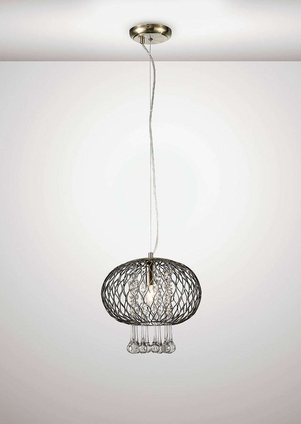 Diyas - Chelsie Medium Pendant - Luminosity Designs Ltd