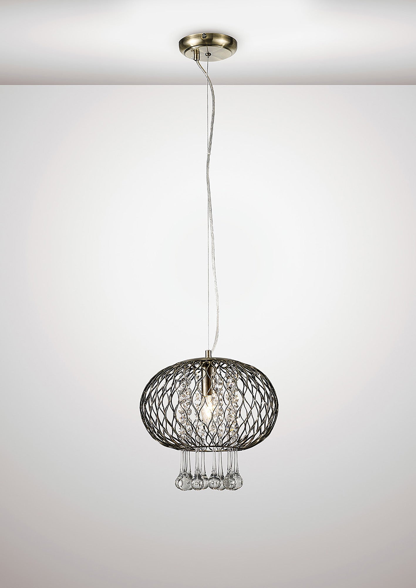 Diyas - Chelsie Medium Pendant - Luminosity Designs Ltd
