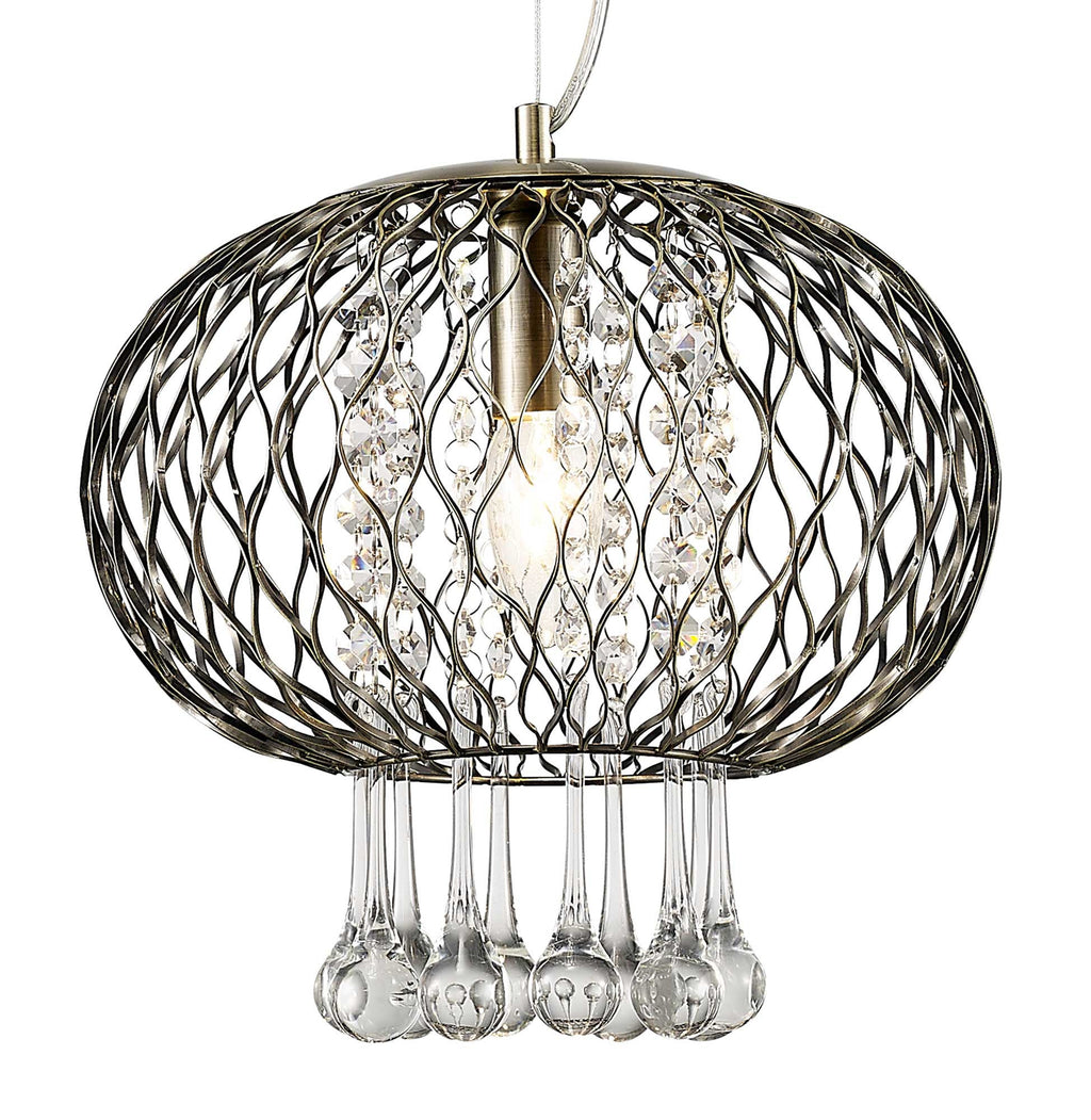 Diyas - Chelsie Medium Pendant - Luminosity Designs Ltd