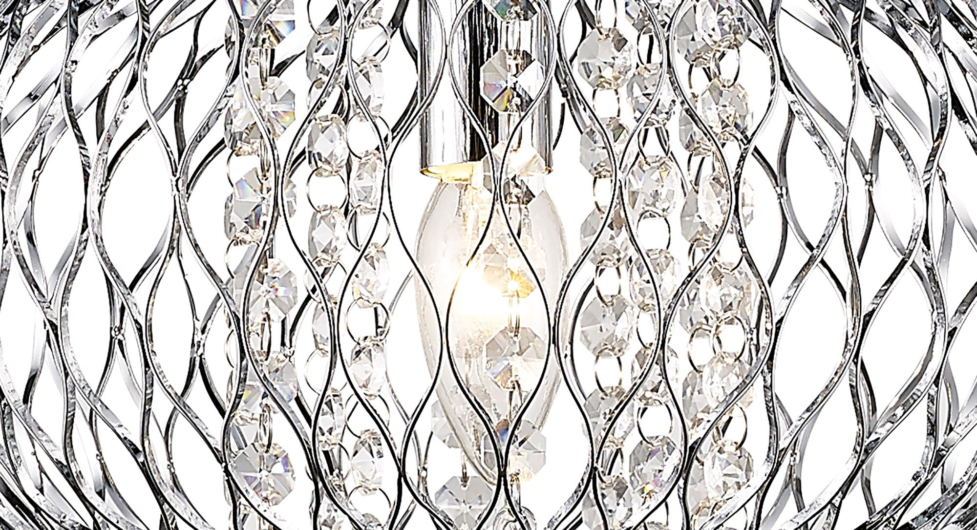 Diyas - Chelsie Medium Pendant - Luminosity Designs Ltd