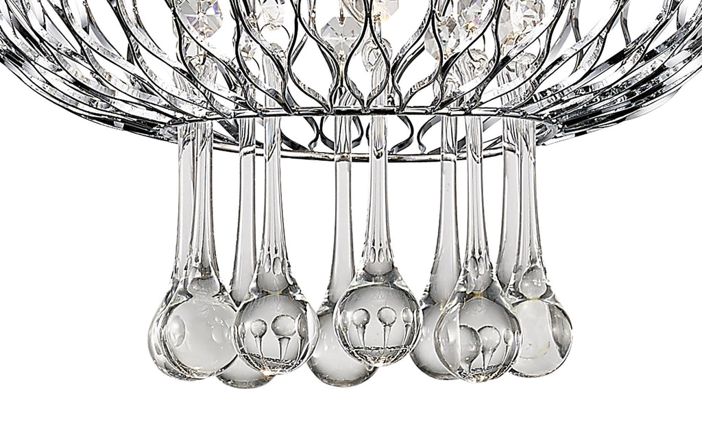 Diyas - Chelsie Medium Pendant - Luminosity Designs Ltd