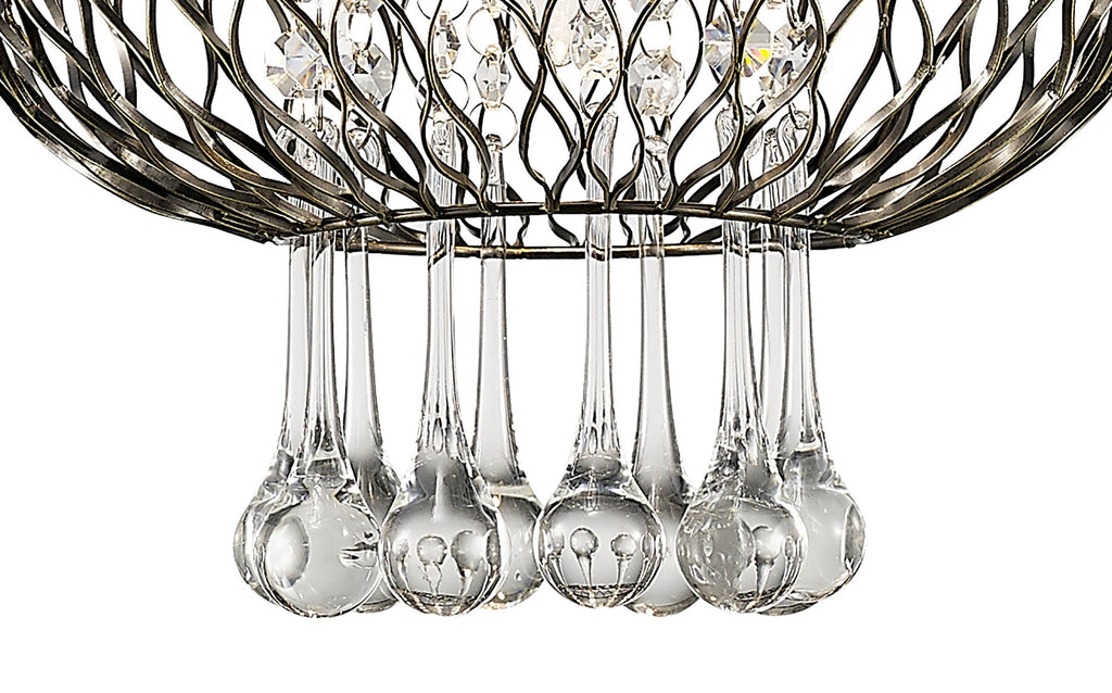 Diyas - Chelsie Medium Pendant - Luminosity Designs Ltd