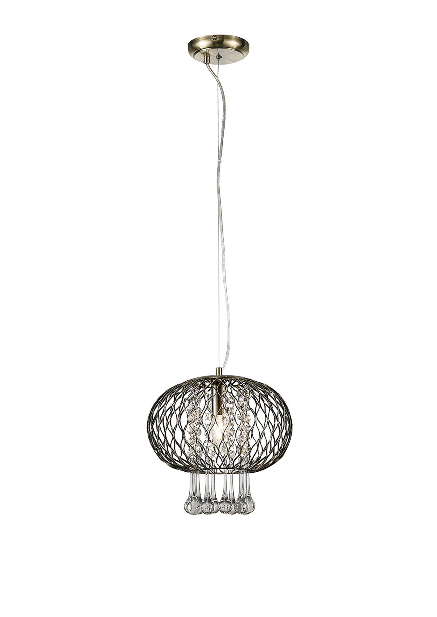 Diyas - Chelsie Medium Pendant - Luminosity Designs Ltd