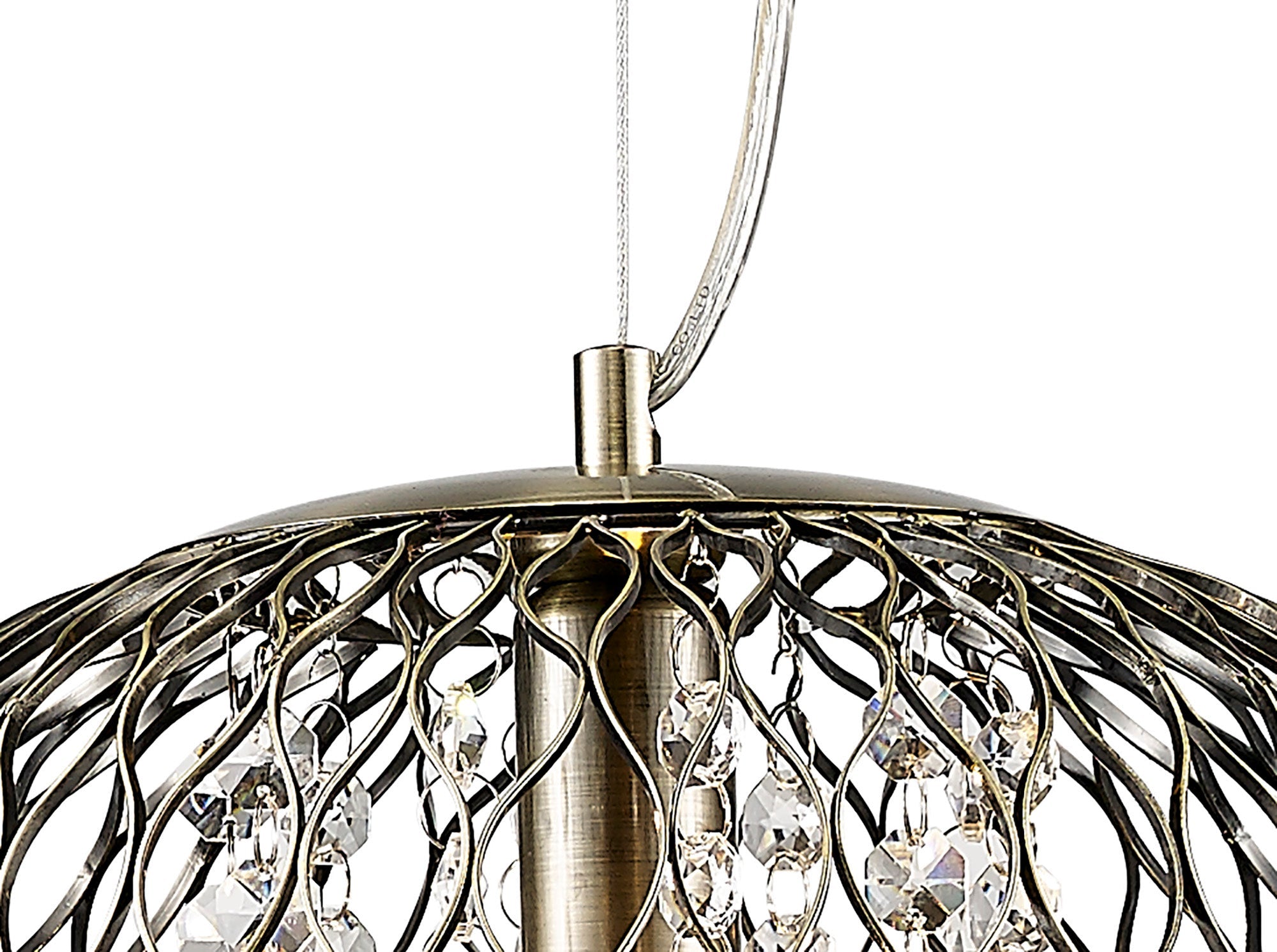Diyas - Chelsie Medium Pendant - Luminosity Designs Ltd