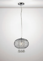 Diyas - Chelsie Medium Pendant - Luminosity Designs Ltd