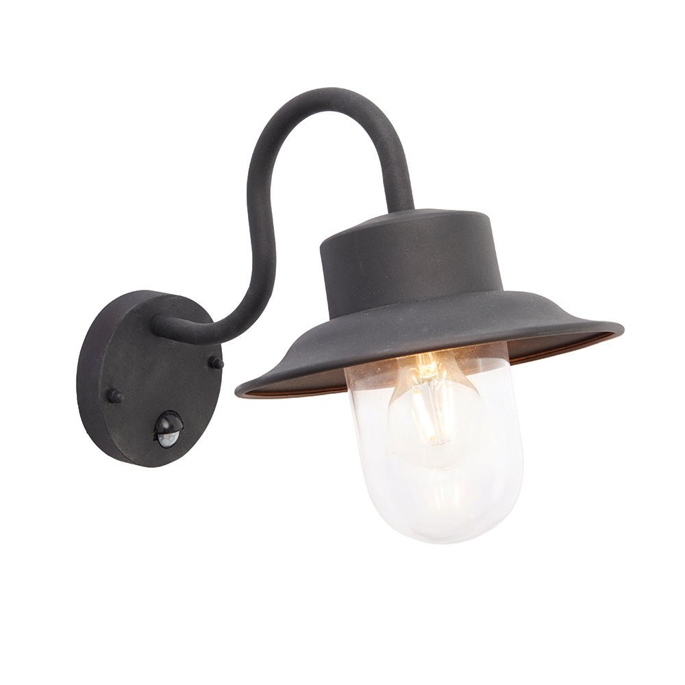 Luminosity Designs - Chesham PIR Wall Fishermans Style Lantern, 1x E27 (Endon 70331) - Luminosity Designs Ltd