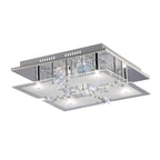 Diyas - Chisora Flush Ceiling Light - Luminosity Designs Ltd