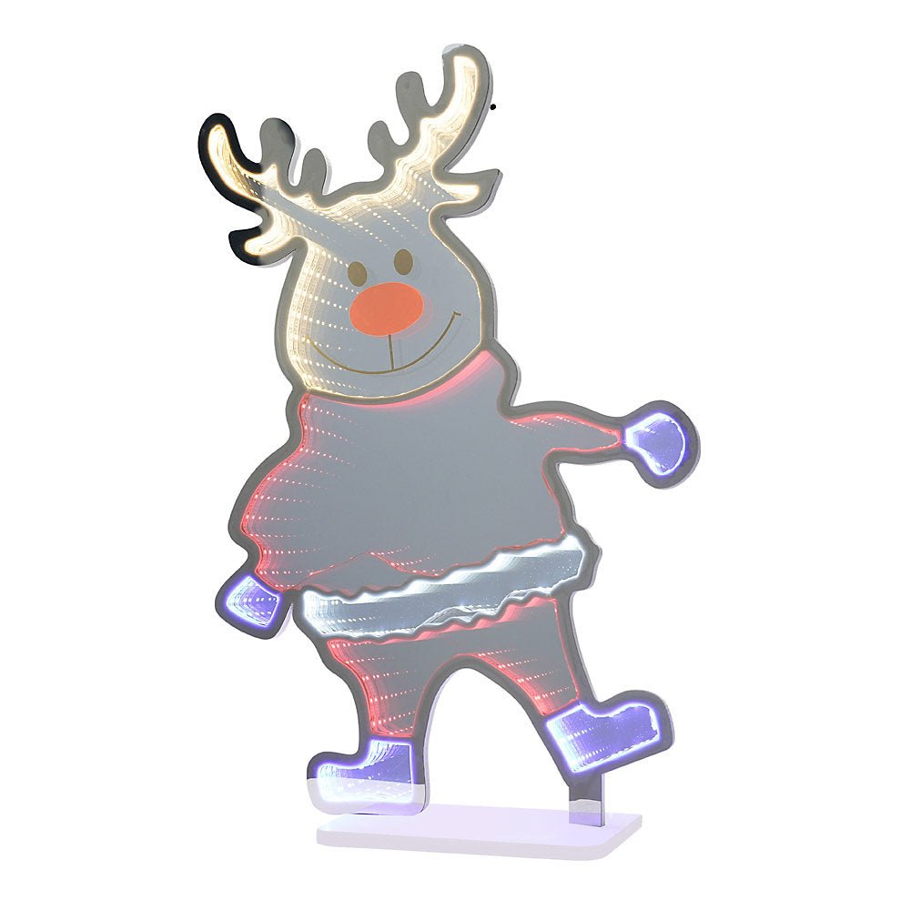 lse - Christmas Infinity Ronnie Reindeer LED Decoration - Luminosity Designs Ltd
