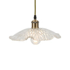 Oaks Lighting - Chur Lozenge Non Electric Patterned Glass Floral Shade for Ceiling Pendants - Luminosity Designs Ltd